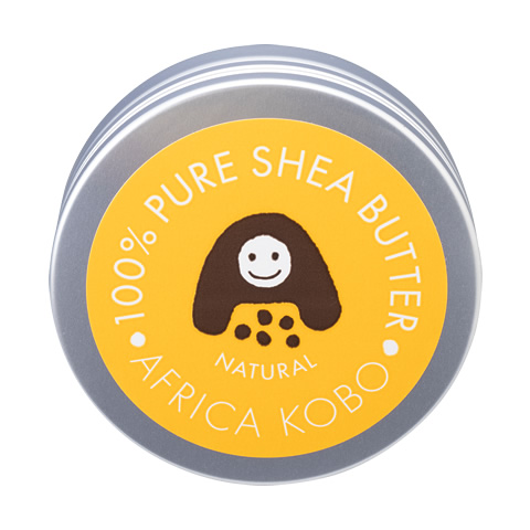 シアバター100％ 保湿クリーム ぴゅあシアバター ナチュラル（120g）